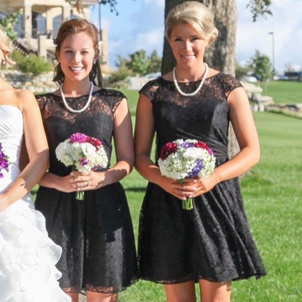 Bridesmaid dress - black